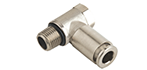 Nickel Plated Brass Air Fitting with BSPT or NPT Thread